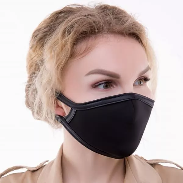 Маска защитная Bona Fide Mask BF "Black Skin" (M)