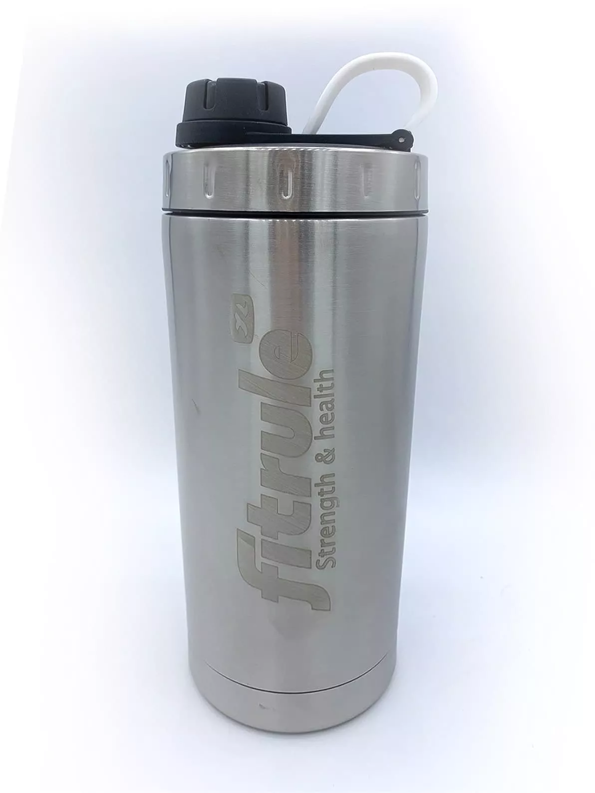 FitRule Шейкер алюминиевый с крышкой Twist 700ml (Металл)