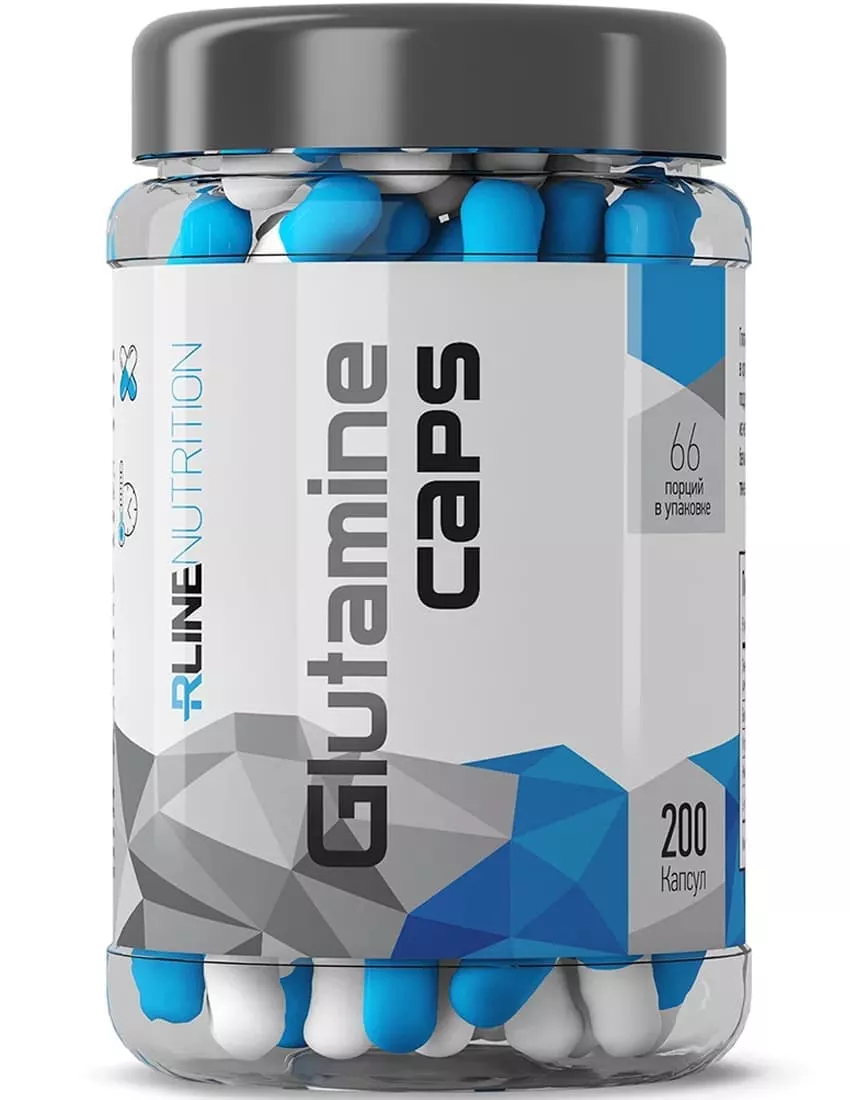 RLine Glutamine 200 caps