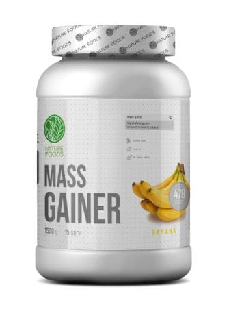 Nature Foods Gainer 1500g Банка
