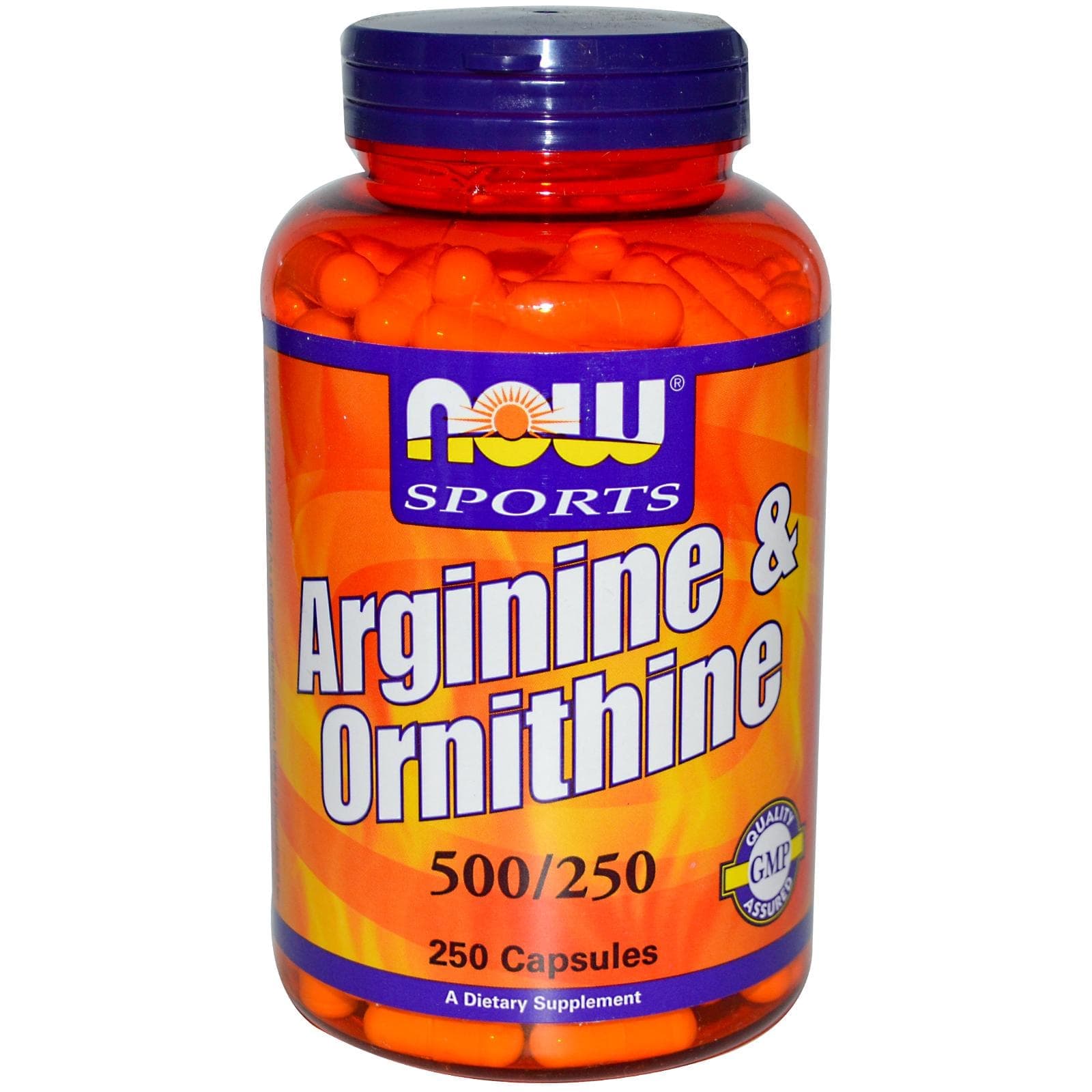 NOW Arginine & Ornithine 250 caps фото