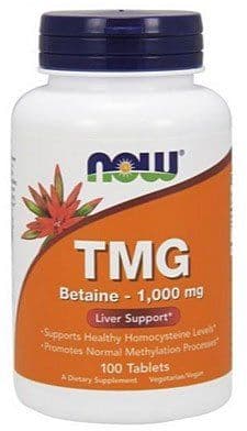 NOW TMG 1000 mg 100 tabs фото