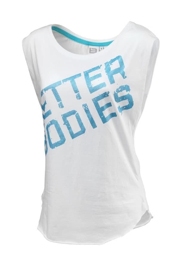 Better Bodies Casual printed tee, футболка белая