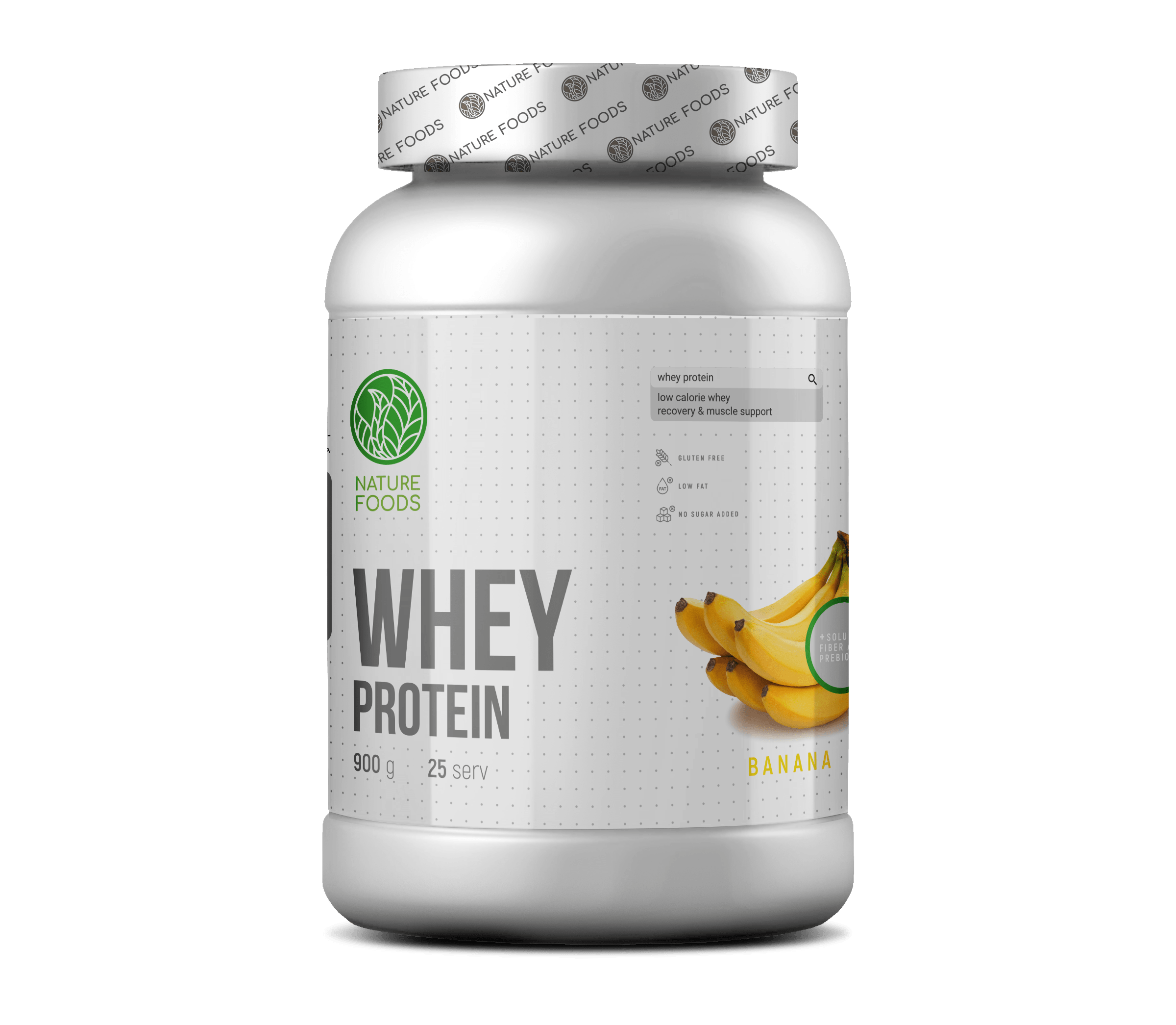 Nature Foods Whey 900g Банка