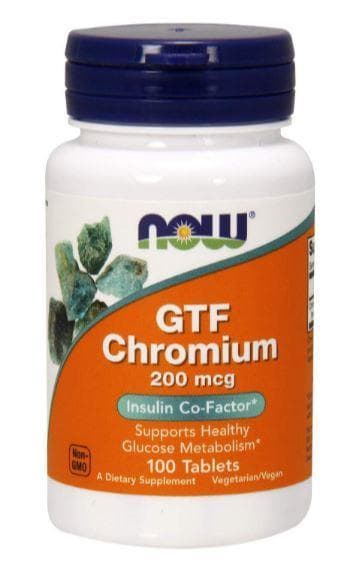 NOW Gtf Chromium 200cg 100 tabs фото