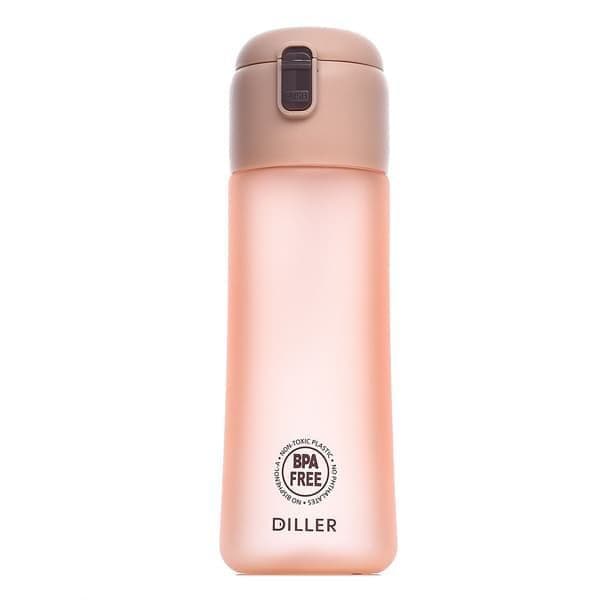 Diller Бутылка для воды D26 650ml (Розовая) фото