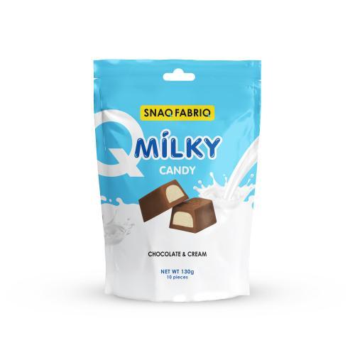 Bombbar SNAQ FABRIQ Молочный шоколад со сливочной начинкой 130g фото