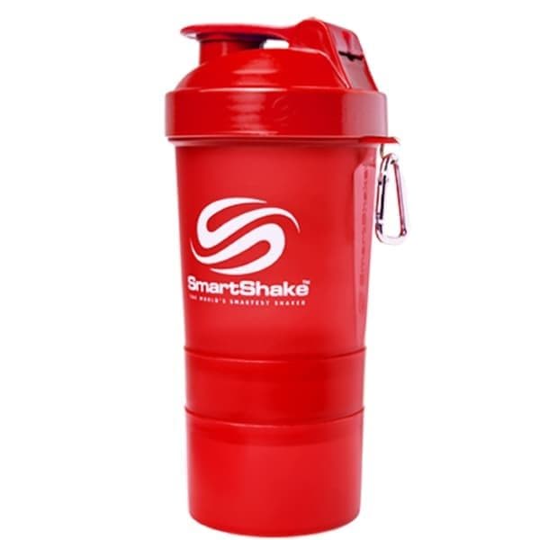 SmartShake Shaker Original 400 ml (Neon Red) фото
