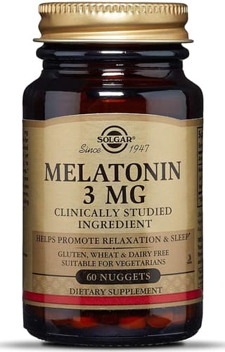 Solgar Melatonin 3 mg 60 nuggets фото