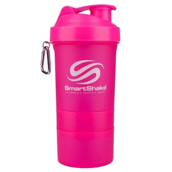 SmartShake Shaker Original 400 ml (Neon Pink) фото