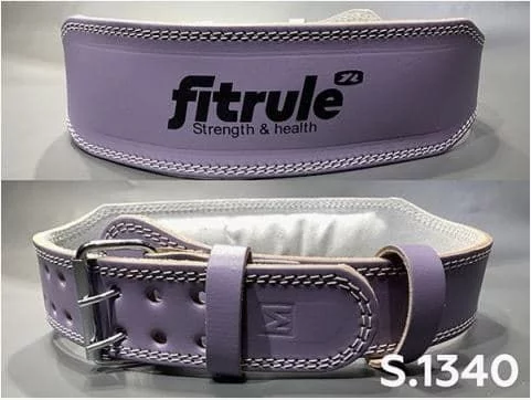 Ремень FitRule Leather weight lifting belts 4 inch wide art: 1340 (XL) фото