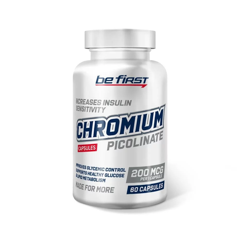 Be First Chromium Picolinate 60 caps фото