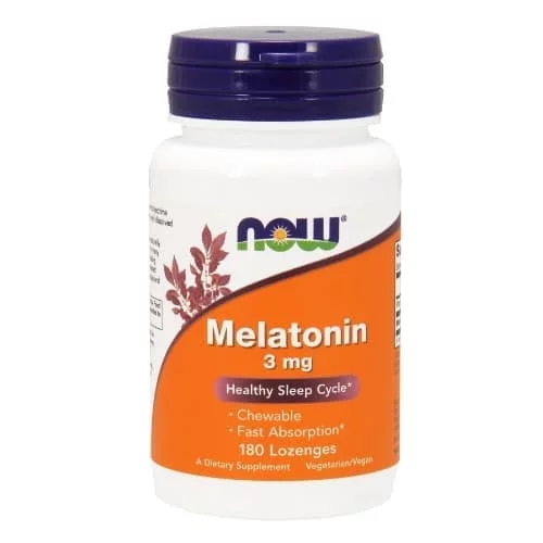 NOW Melatonin 3 mg 180 candy фото